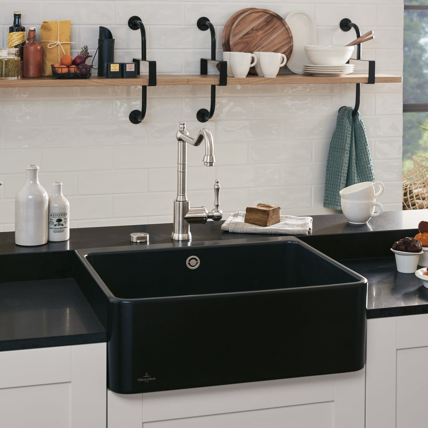 Villeroy und Boch Avia 2.0 cuisine Villeroy et Boch match1 924000LC 11,2 l/min, Inox raccordement flexibles, match2 solide 3