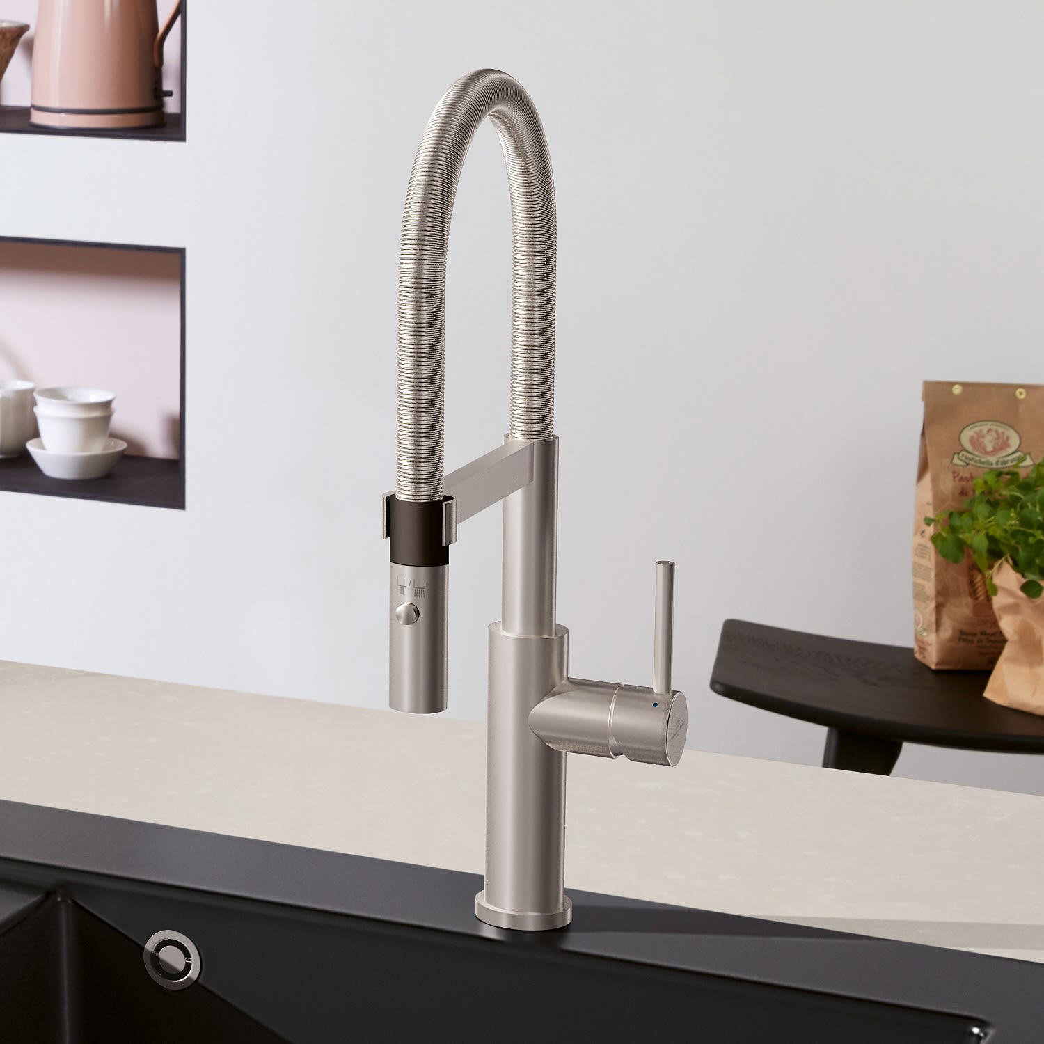 Villeroy & Boch Steel Expert 2.0 Einhebel Küchenarmatur 928000LC, Küchenarmaturen, edelstahl