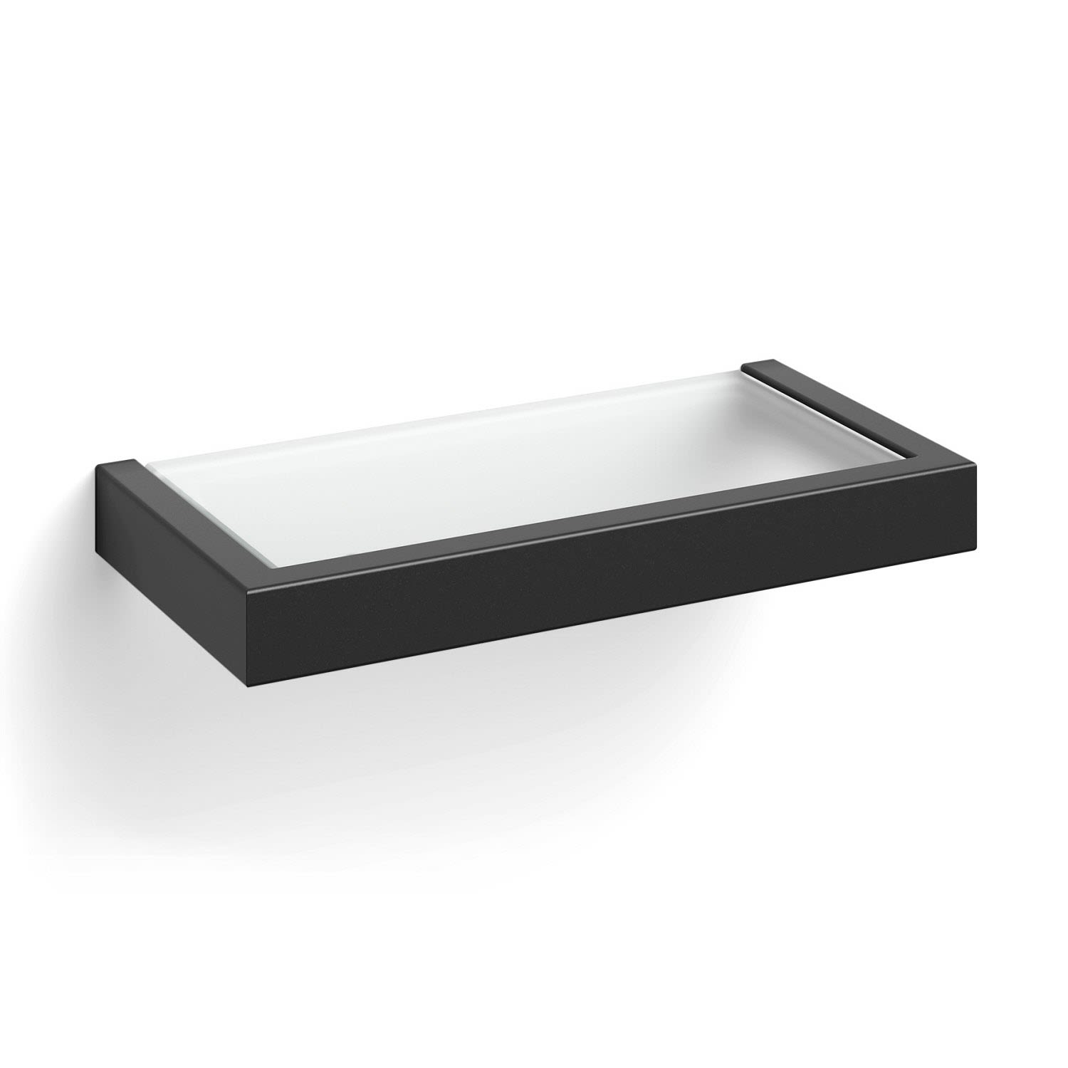 ZACK LINEA Badablage 26,5 cm 40573, Accessoires, schwarz matt