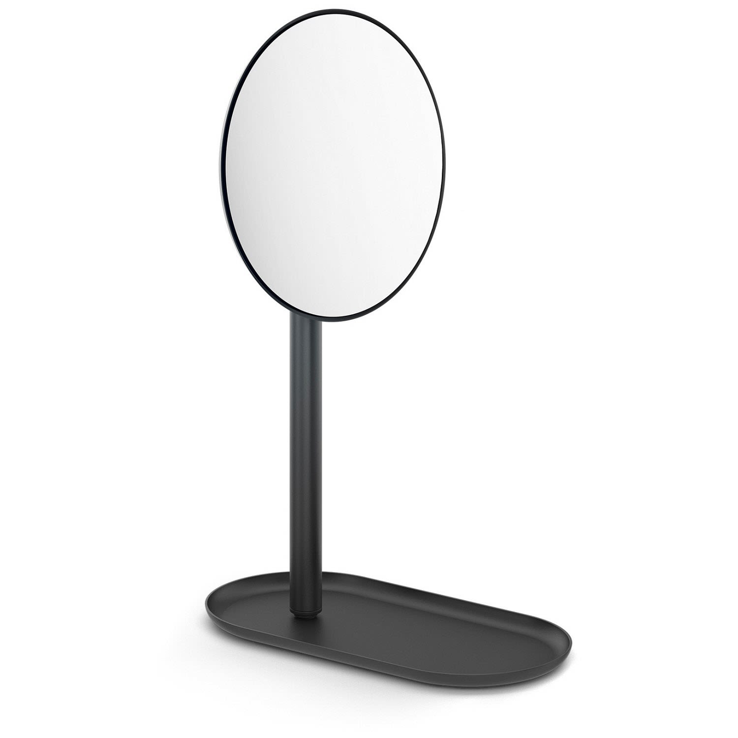 ZACK OLOMO Hand-Kosmetikspiegel B40525, Kosmetikspiegel, schwarz