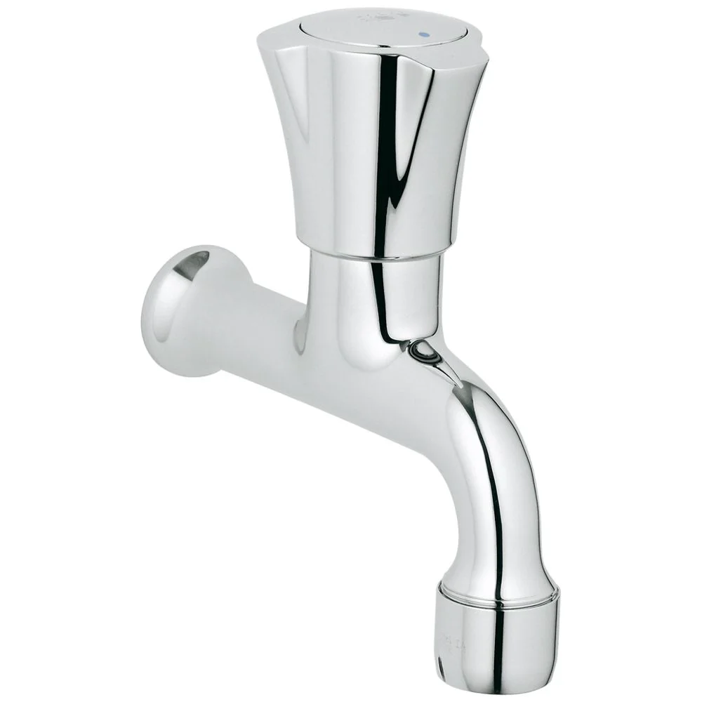 Chromowana bateria umywalkowa z zakrzywioną wylewką, Grohe