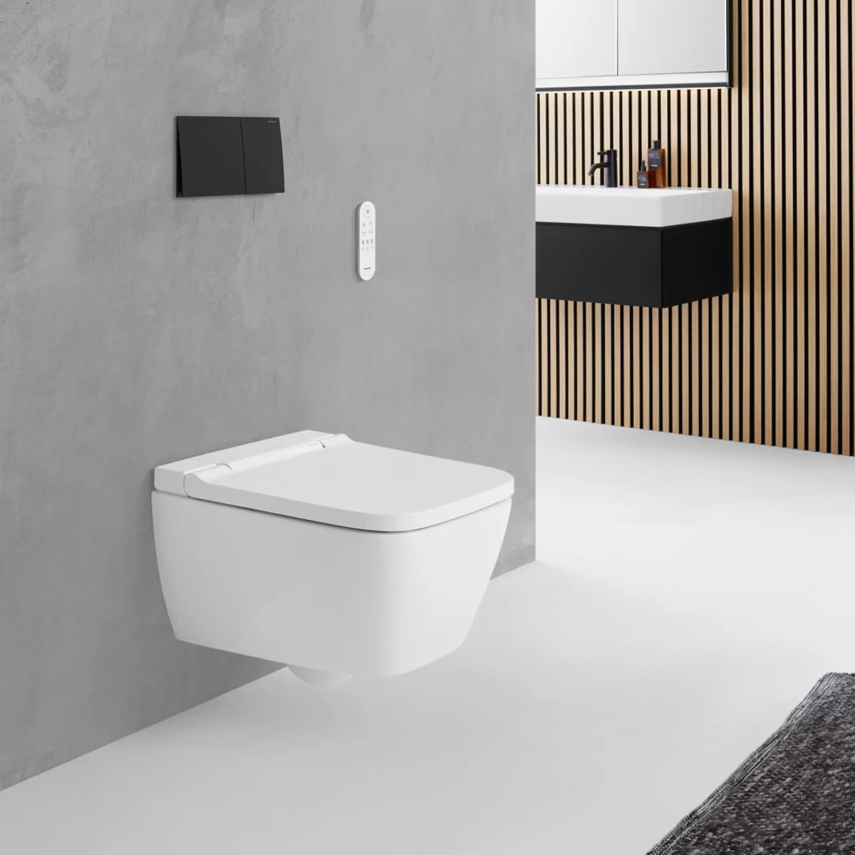 Geberit AquaClean Sela Square WC-Komplettanlage Wand-WC Bild 2