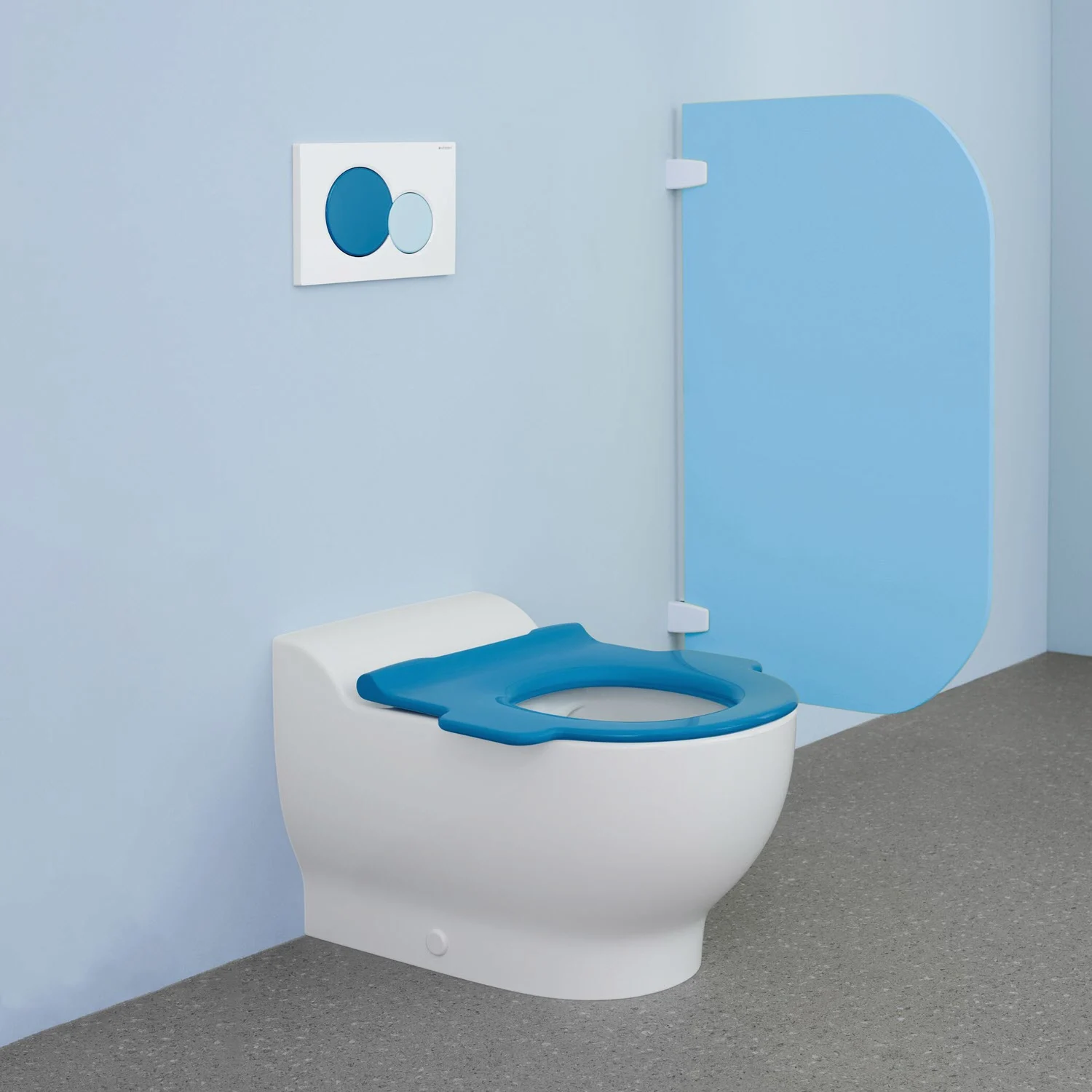 Geberit Sigma01 Betätigungsplatte für 2-Mengen-Spülung für Bambini WC Bild 2