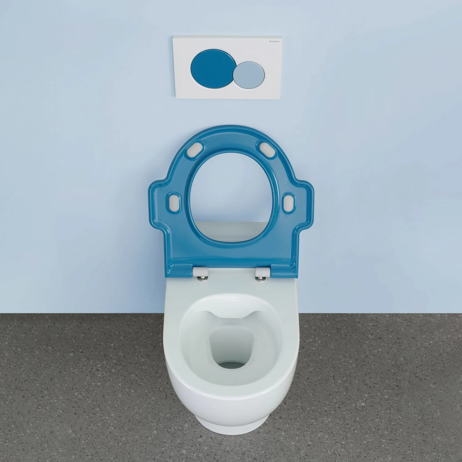 Geberit Sigma01 Betätigungsplatte für 2-Mengen-Spülung für Bambini WC Bild 3
