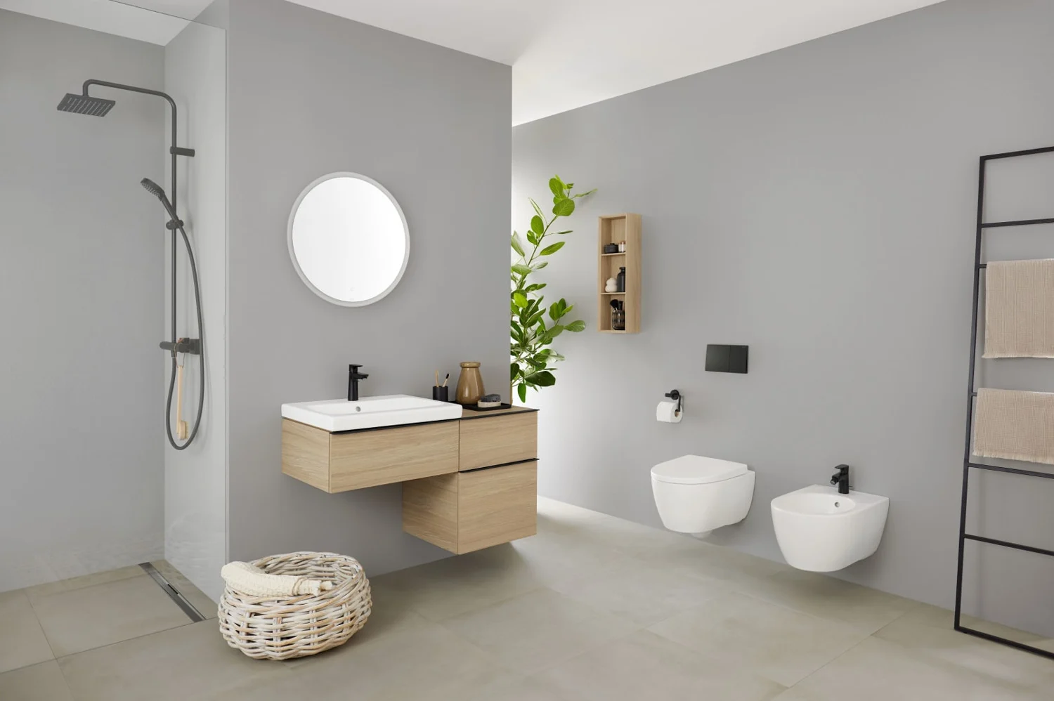 Geberit iCon Wandbidet geschlossene Form Bild 3