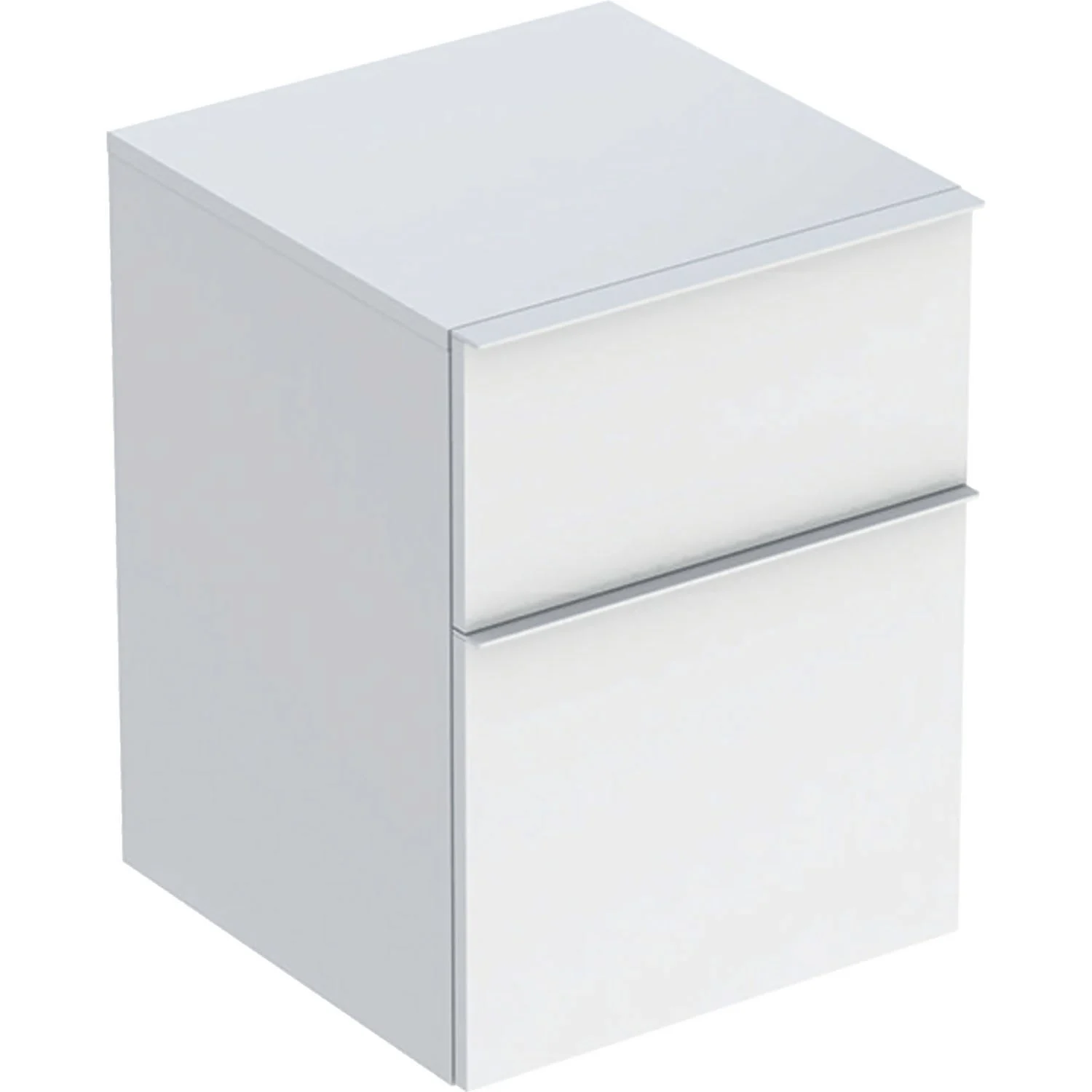 Geberit iCon Seitenschrank mit zwei Schubladen
