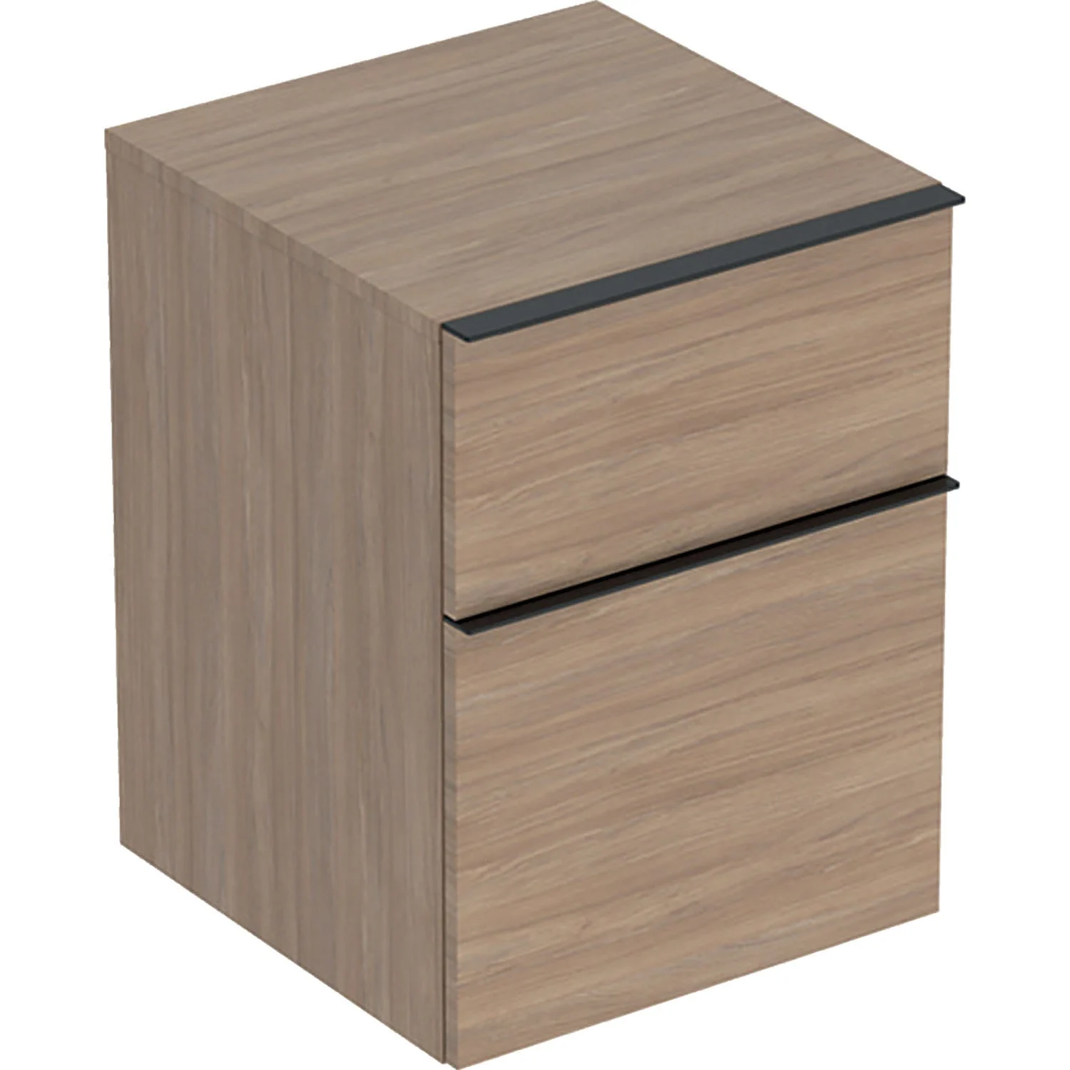 Geberit iCon Seitenschrank mit zwei Schubladen