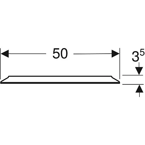 Geberit Option Round Badspiegel Ø 50 cm mit direkter und indirekter Beleuchtung Bild 3