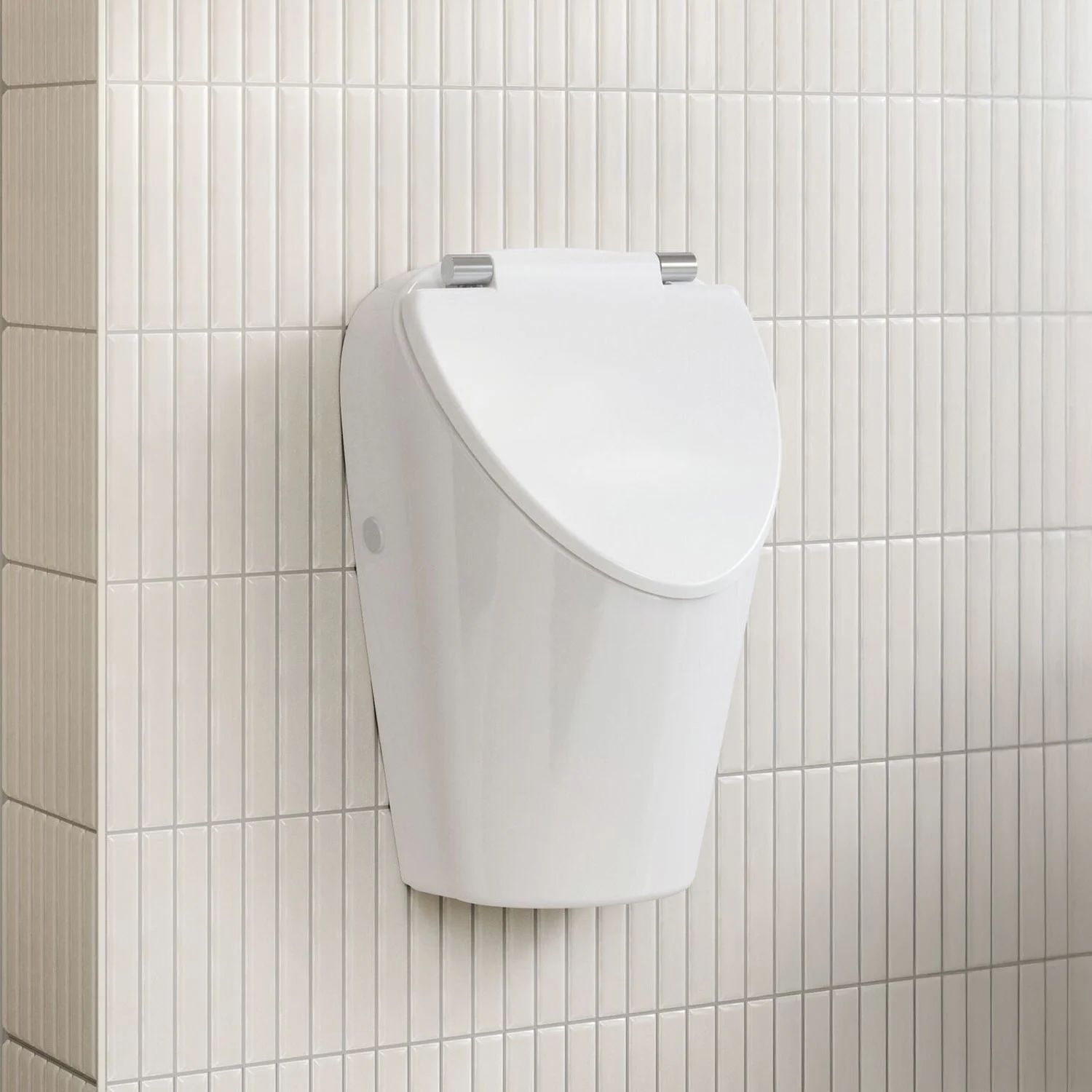 Geberit Renova S Urinal mit Deckel Zulauf von hinten, Abgang nach hinten oder unten
