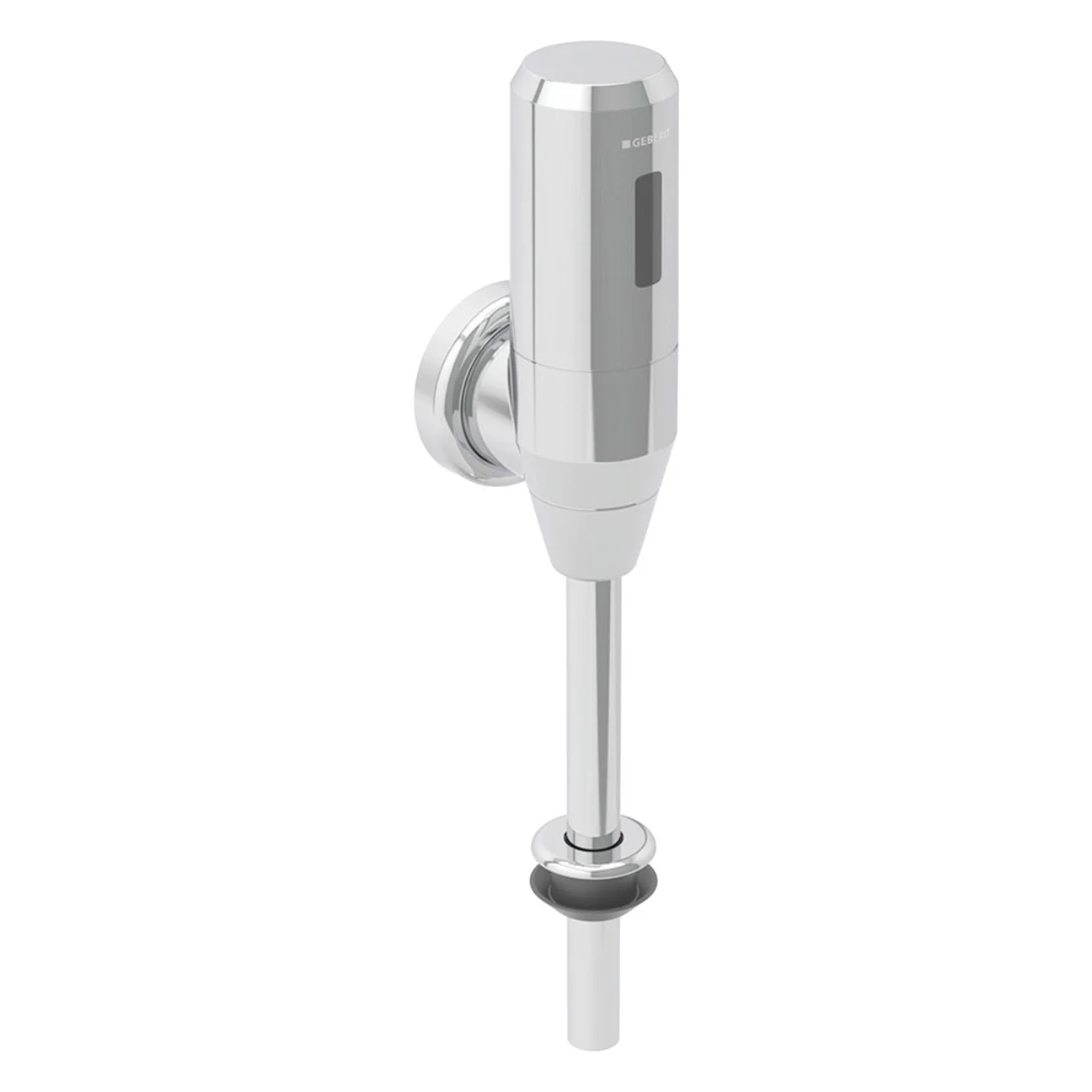 Geberit Druckspüler für Urinal, elektronische Spülauslösung, Batteriebetrieb, Aufputz