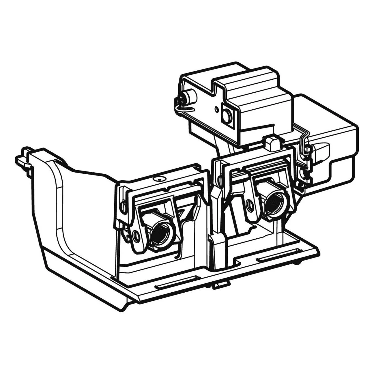 Rysunek techniczny sterowania elektronicznego, Geberit
