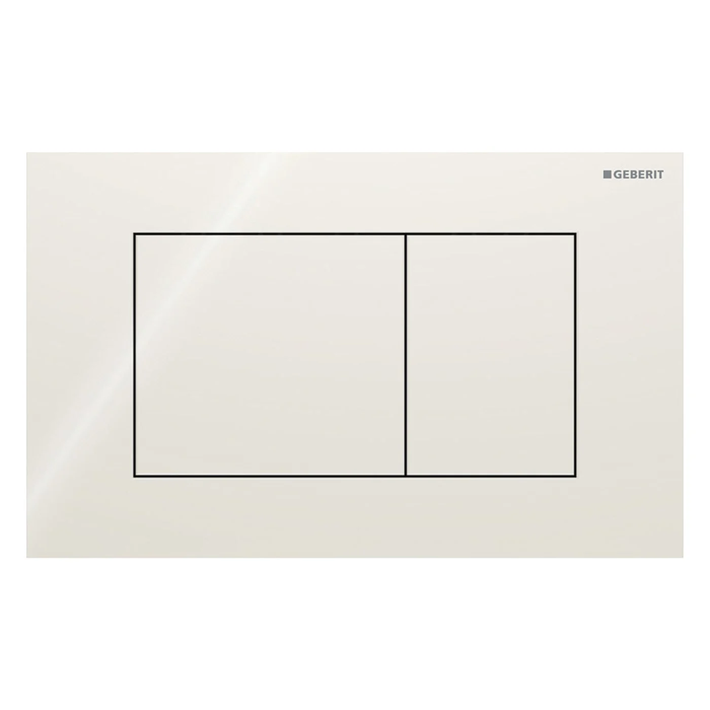 Geberit Sigma 40 Betätigungsplatte für 2-Mengen-Spülung