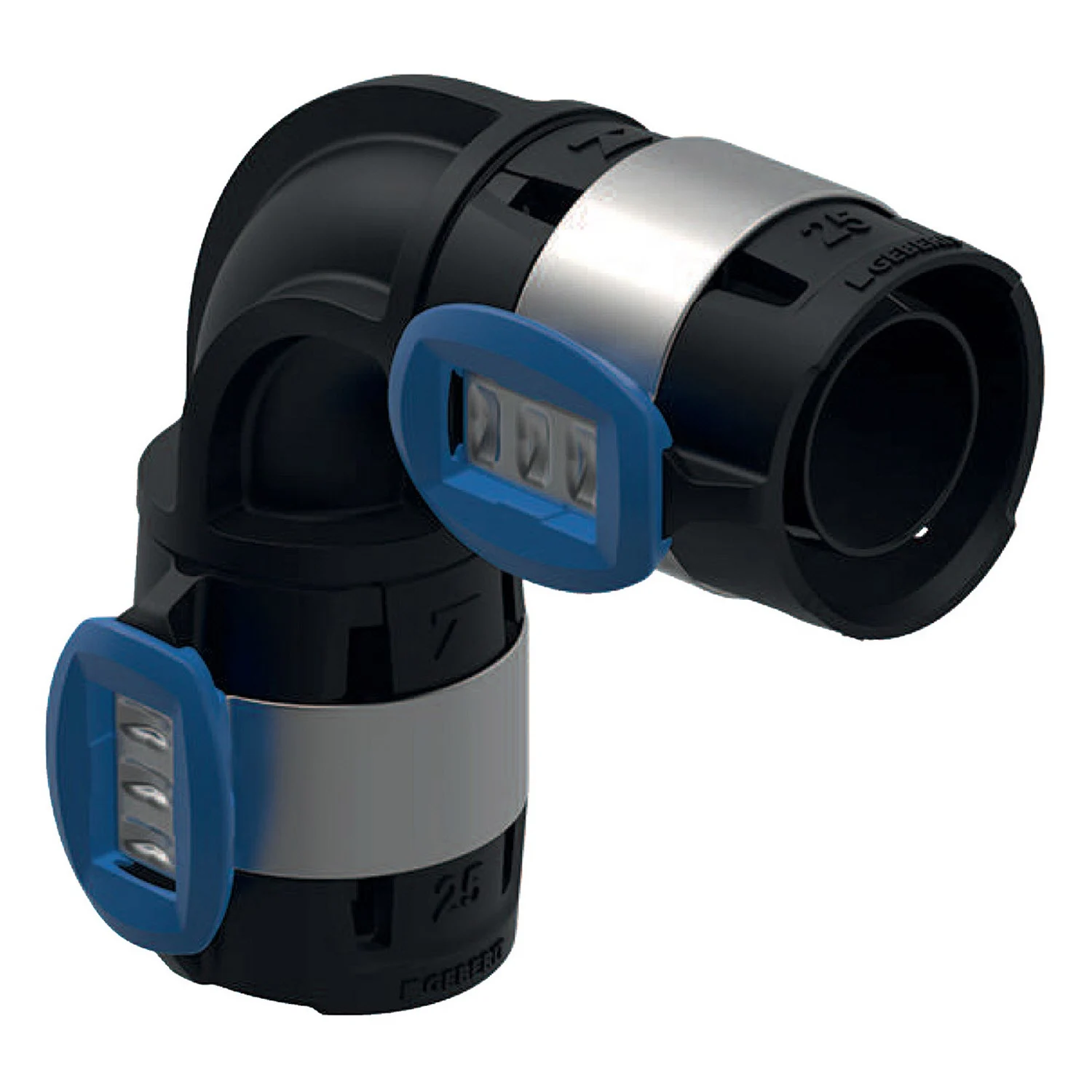 Geberit FlowFit Bogen: 90°, Werkstoff=PPSU, d=25mm