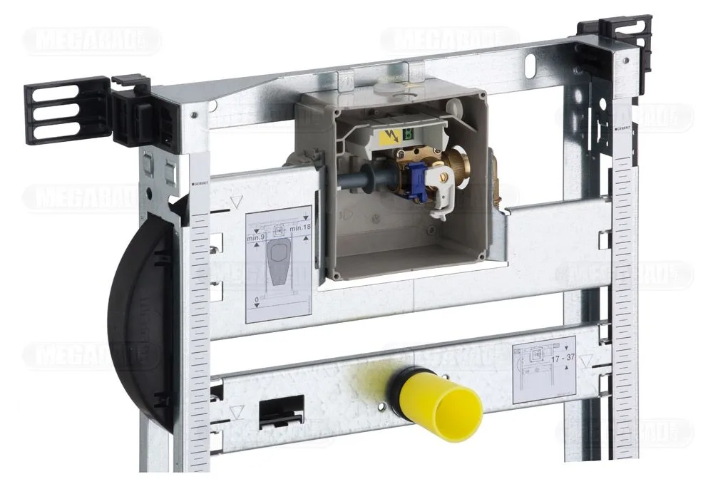 Geberit Kombifix Element Universal für Urinal, 109 - 127 cm Bild 2