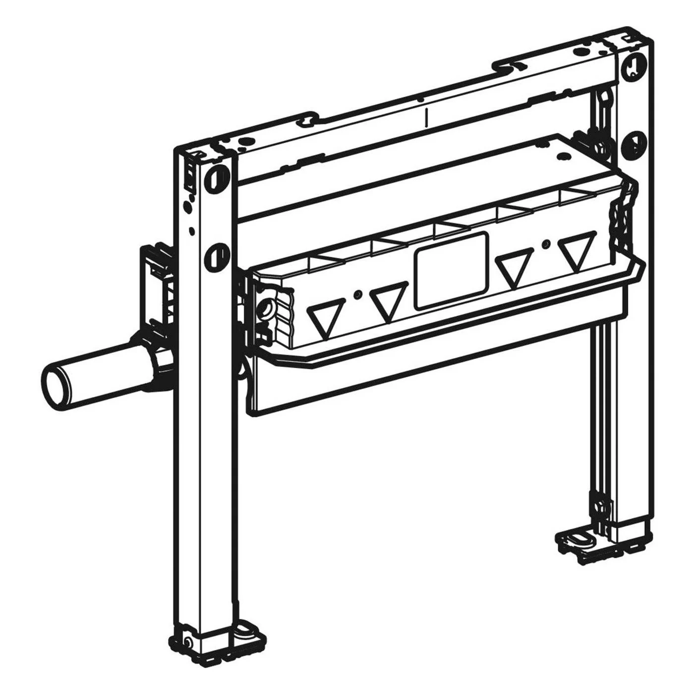 Geberit Duofix Element für Dusche Bild 2
