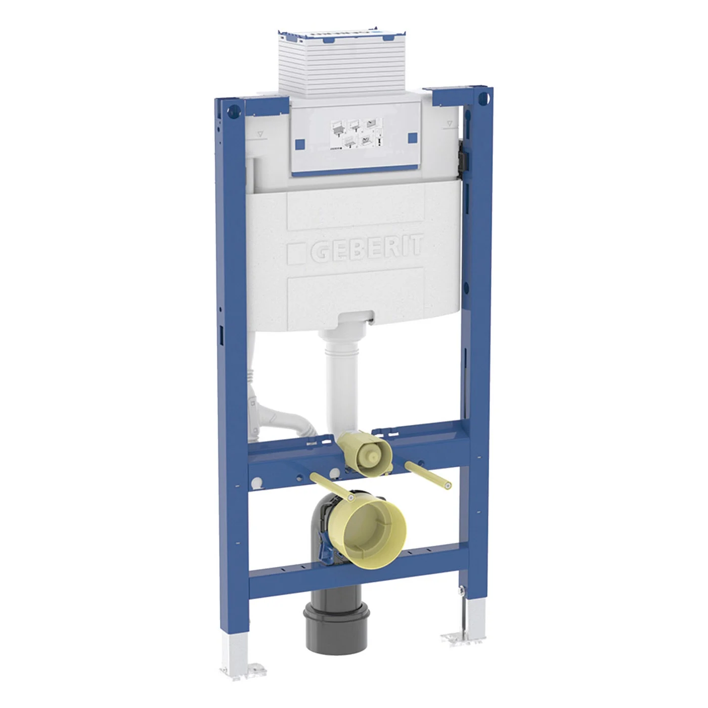 Geberit Duofix Element für Wand-WC, 98 cm mit Omega Unterputzspülkasten 12 cm