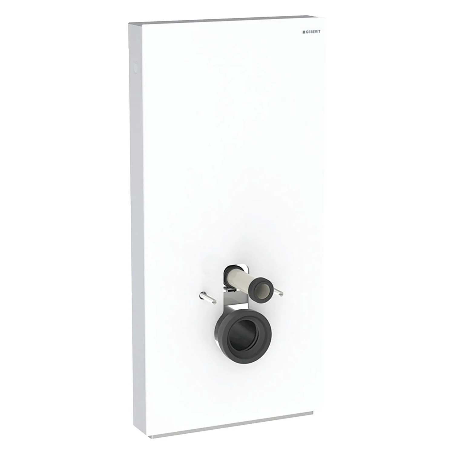 Geberit Monolith Plus Sanitärmodul für Wand-WC, 101 cm, Frontverkleidung aus Glas