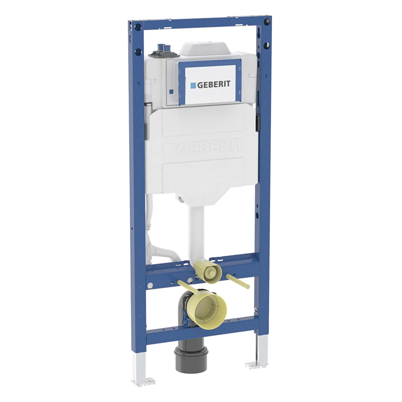 Geberit Duofix Element für Wand-WC, 120 cm, Sigma UP-Spülkasten 12 cm, HS30 Hygienespülung