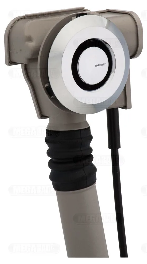 Zbliżenie mechanizmu Pushcontrol do wanien, Geberit