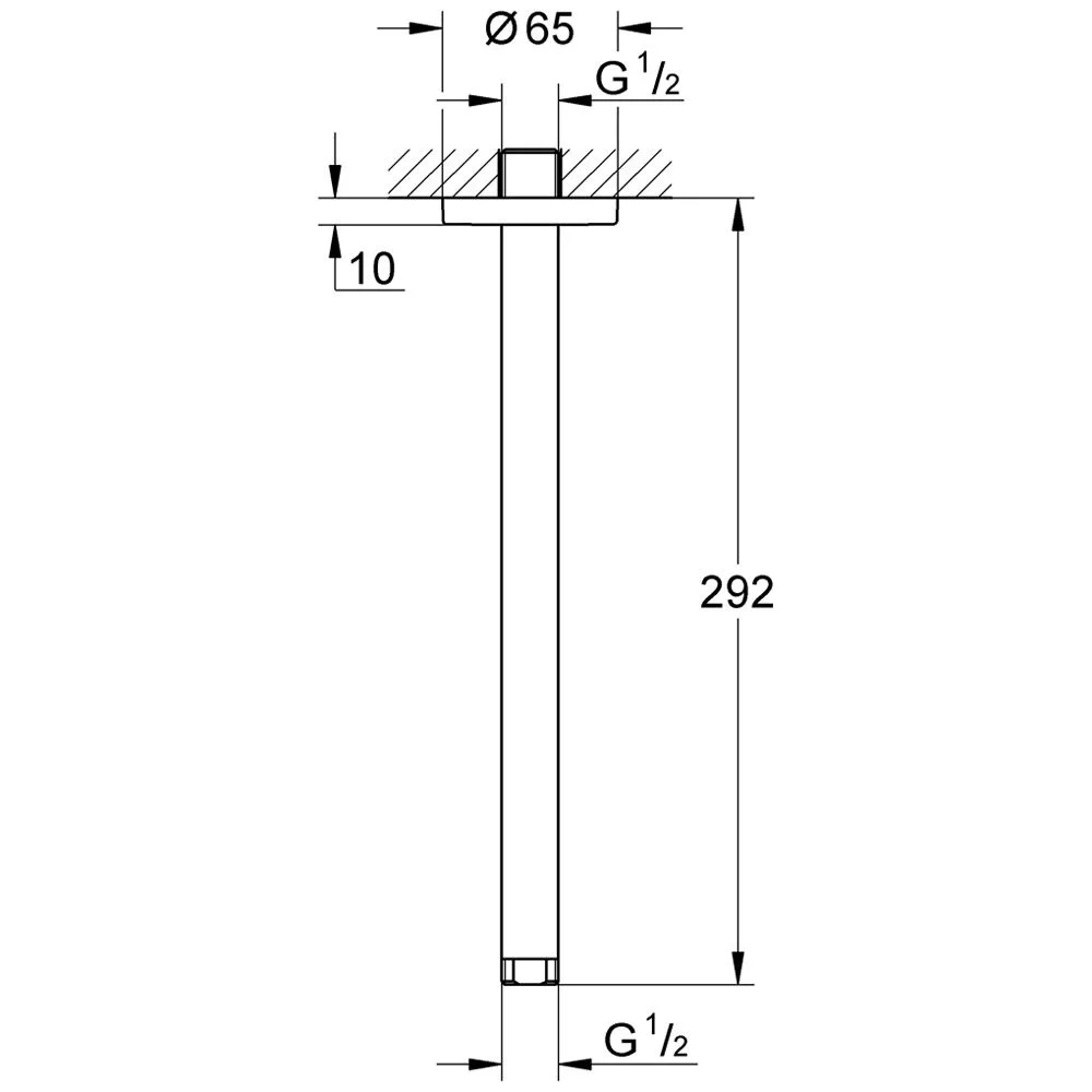GROHE Rainshower Deckenauslass Bild 2