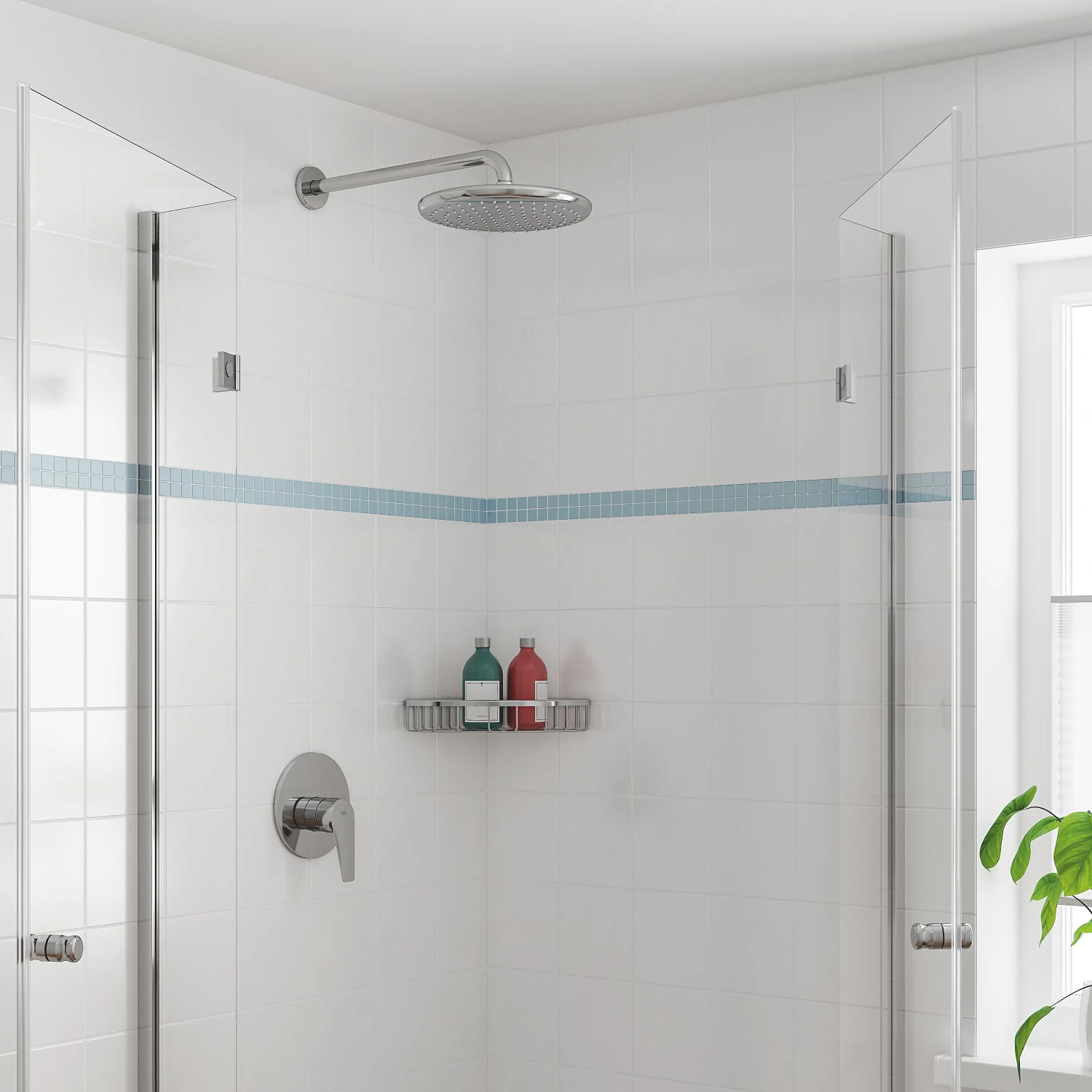 Prysznic z deszczownicą i baterią, Grohe
