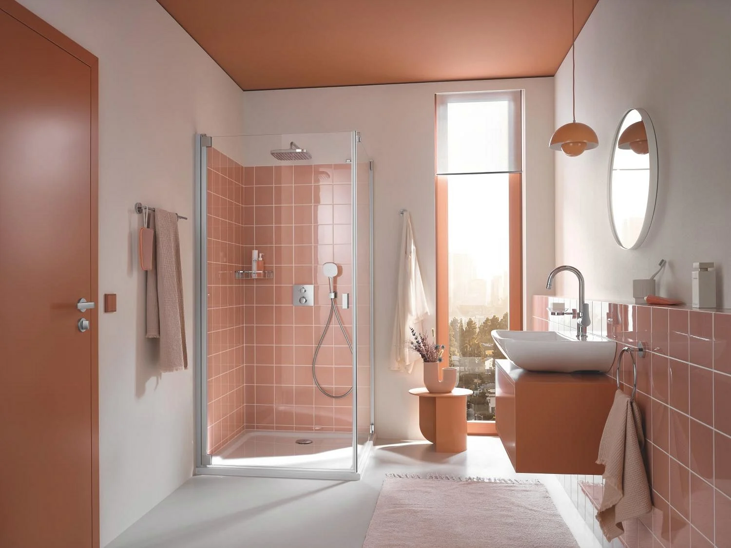 GROHE Grohtherm Duschsystem Unterputz mit GROHE Tempesta 250 Cube Bild 3