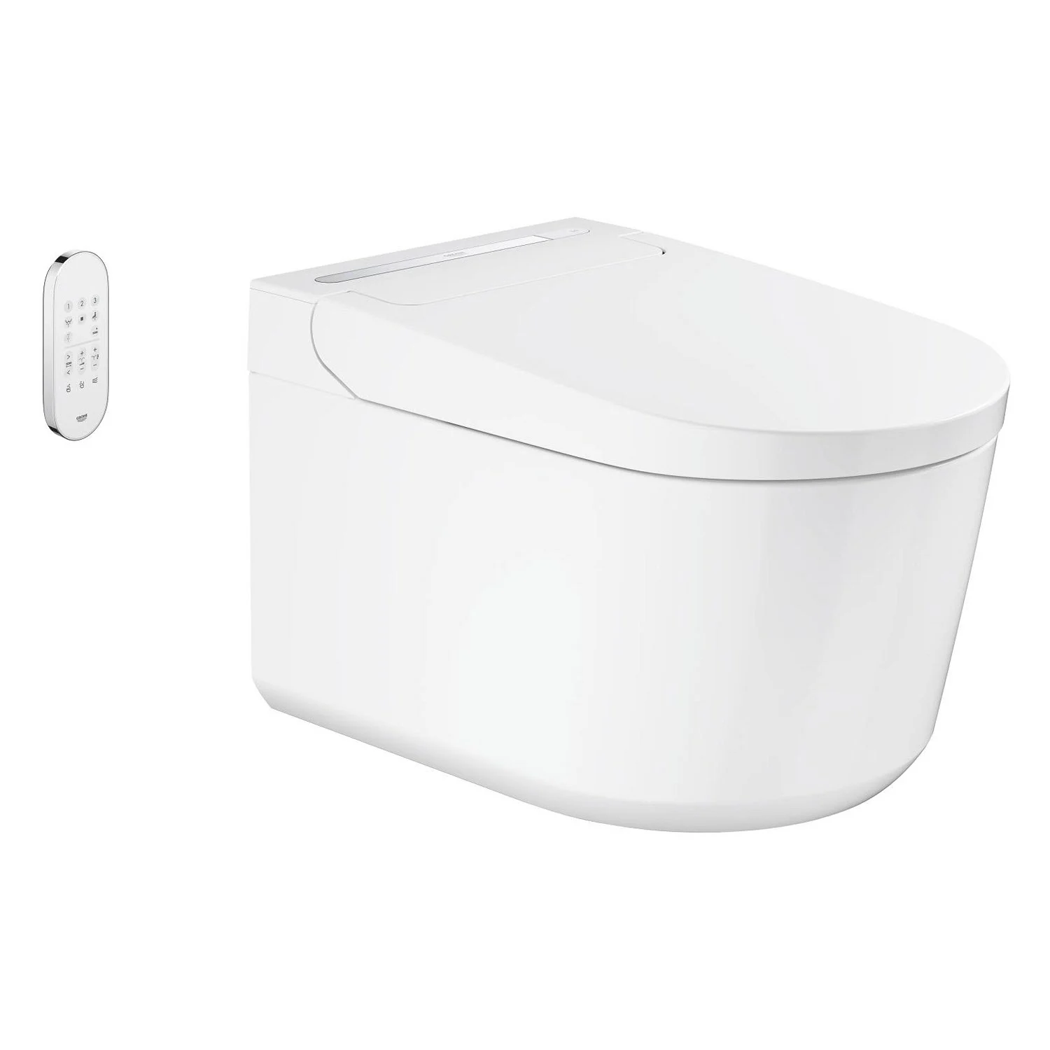GROHE Sensia Pro Dusch-WC Komplettanlage für Unterputzspülkästen, Wandmontage