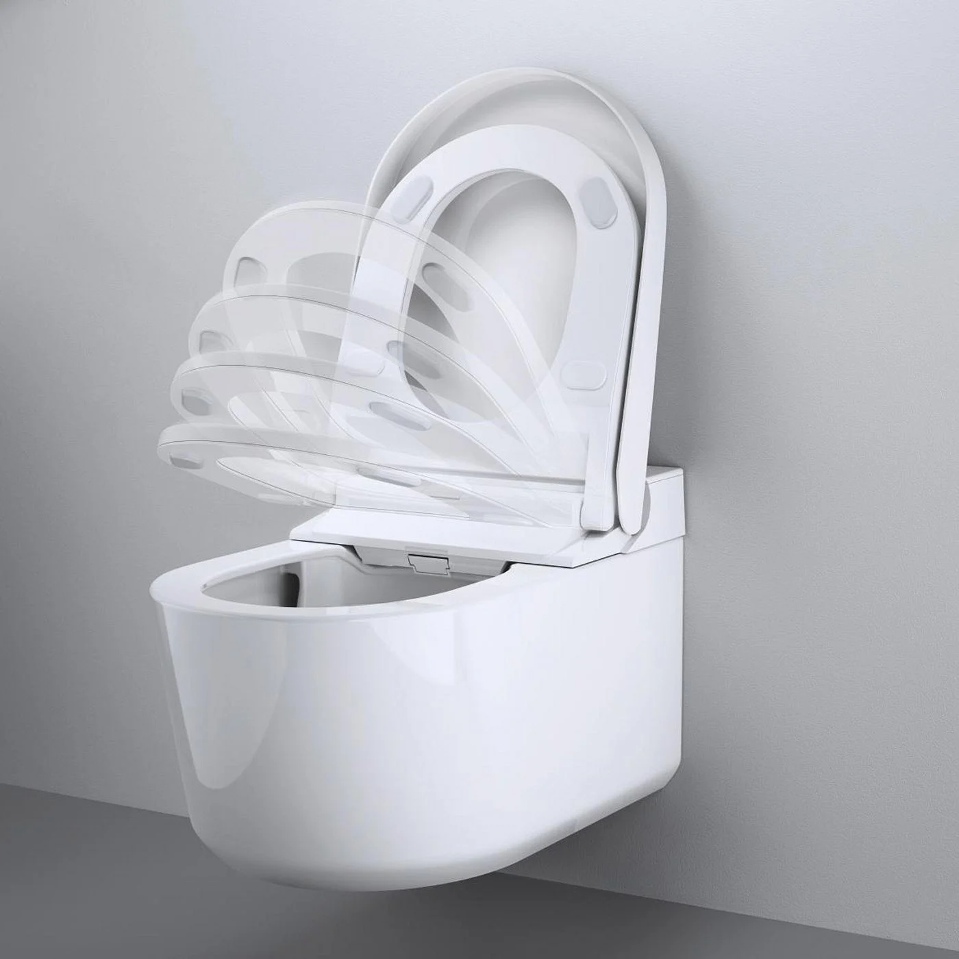 GROHE Sensia Pro Dusch-WC Komplettanlage für Unterputzspülkästen, Wandmontage Bild 3