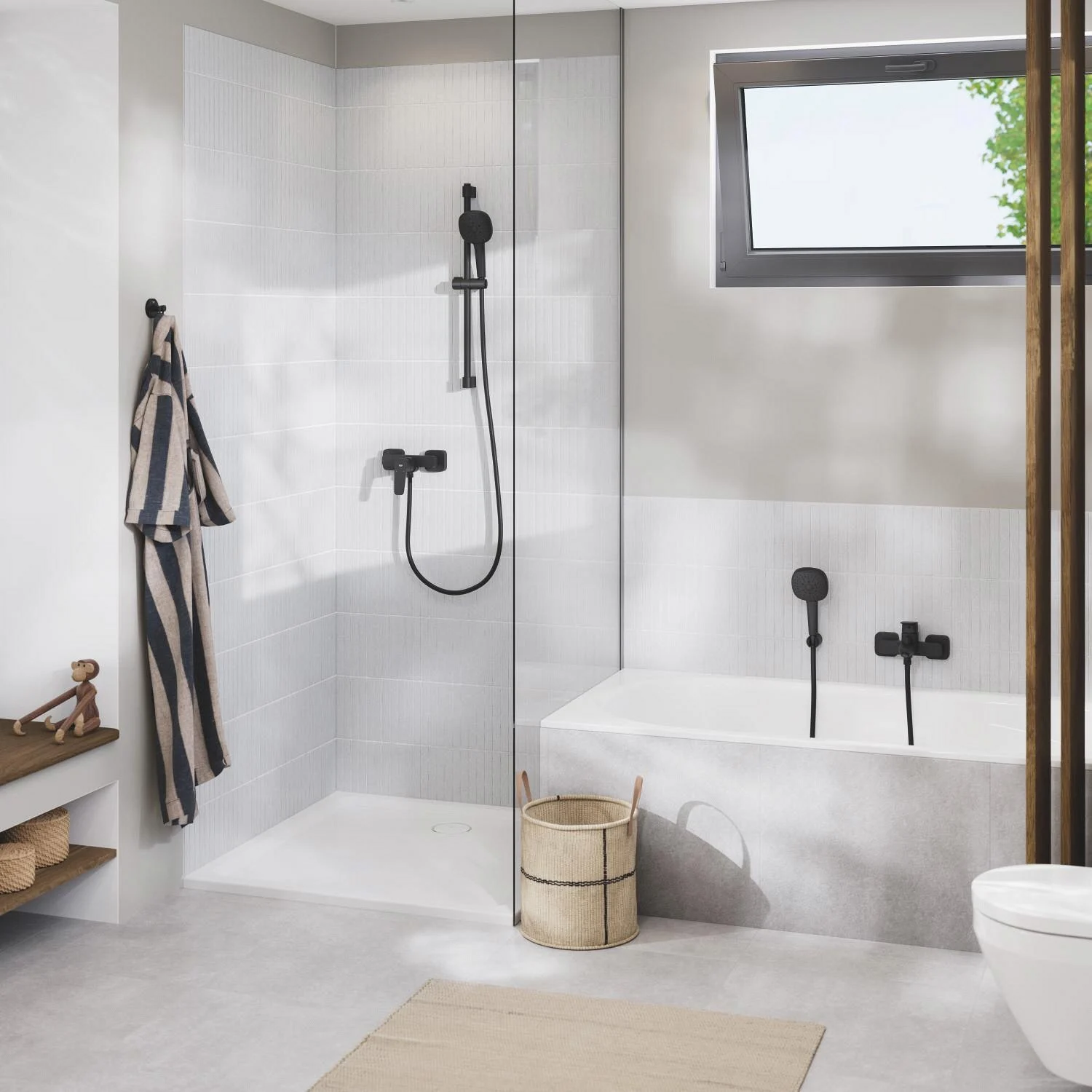 GROHE Tempesta Cube 110 Brausestangenset 2 Strahlarten Bild 2
