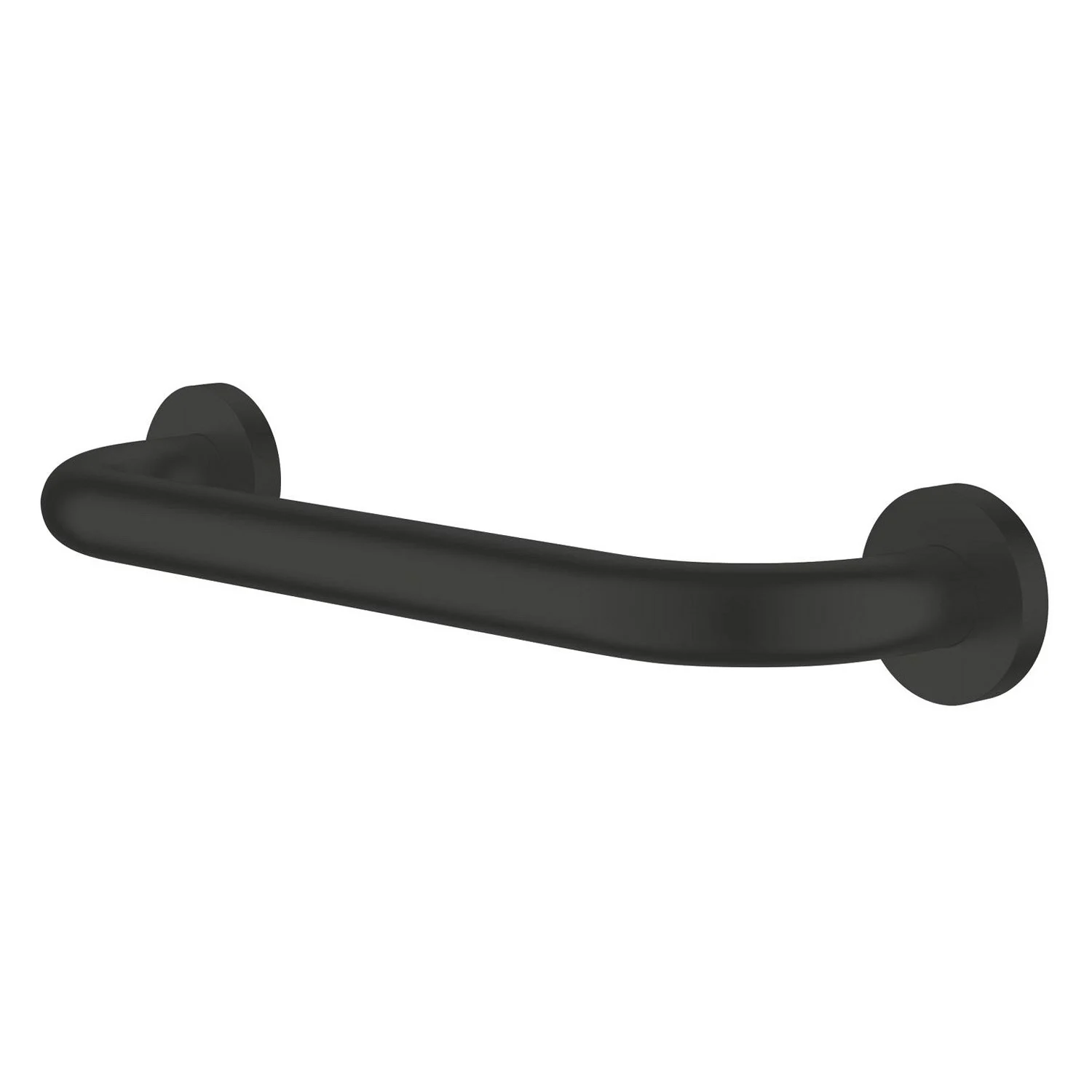 Czarny uchwyt do wanny widok z boku, Grohe