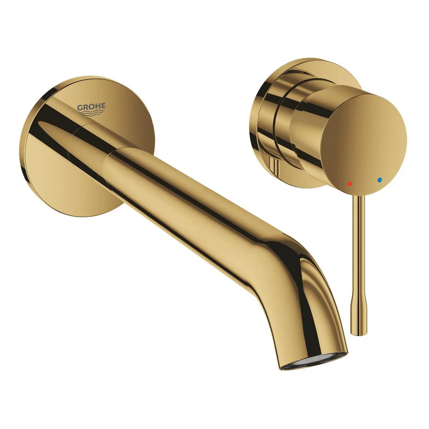 GROHE Essence New 2-Loch-Waschtischbatterie mit langem Auslauf