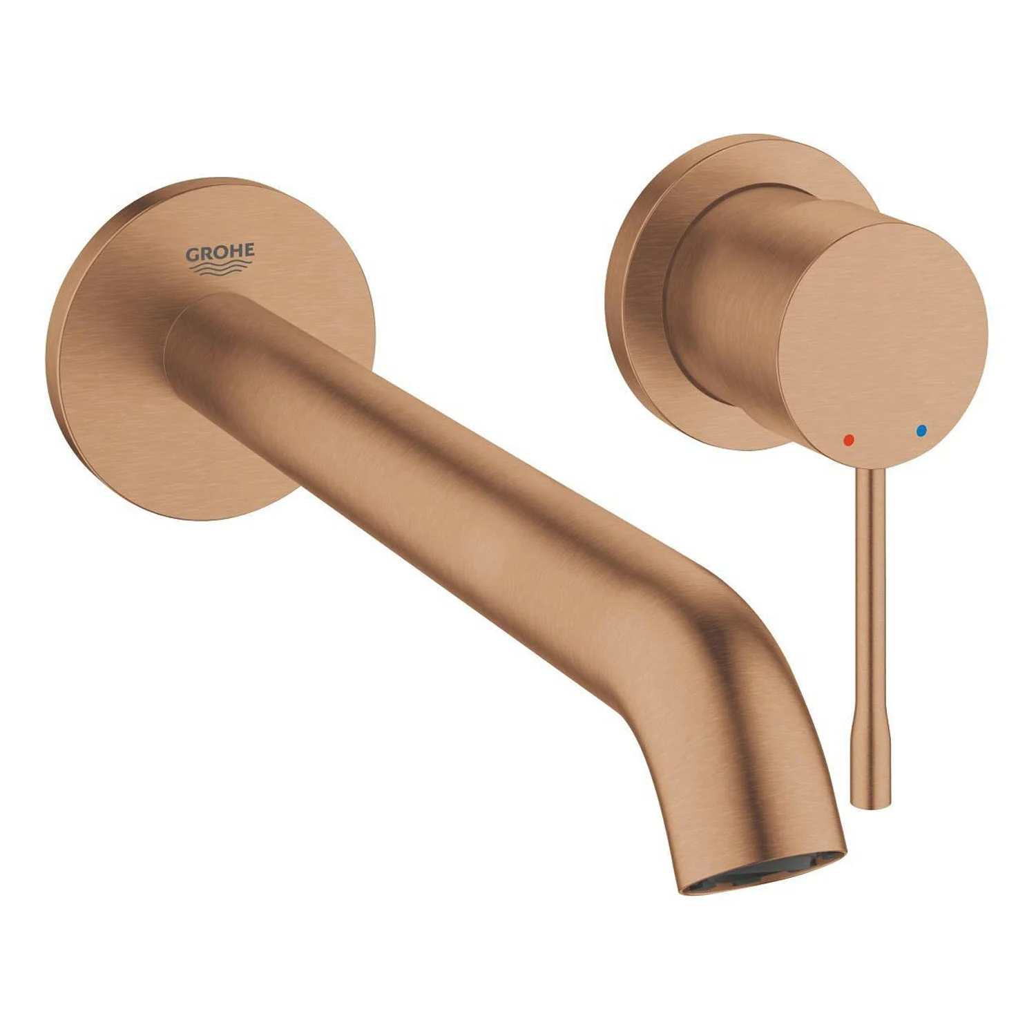 GROHE Essence New 2-Loch Waschtischbatterie mit langem Auslauf
