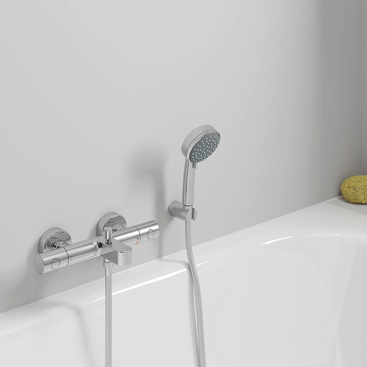 GROHE Precision Get Thermostat-Wannenbatterie mit S-Anschlüssen Bild 4