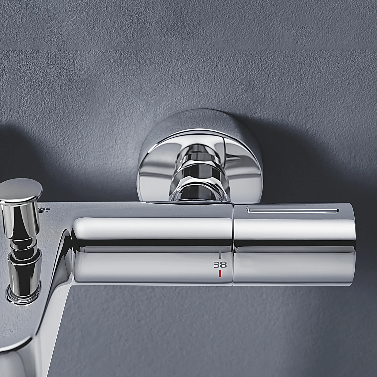 GROHE Precision Get Thermostat-Wannenbatterie mit S-Anschlüssen Bild 3