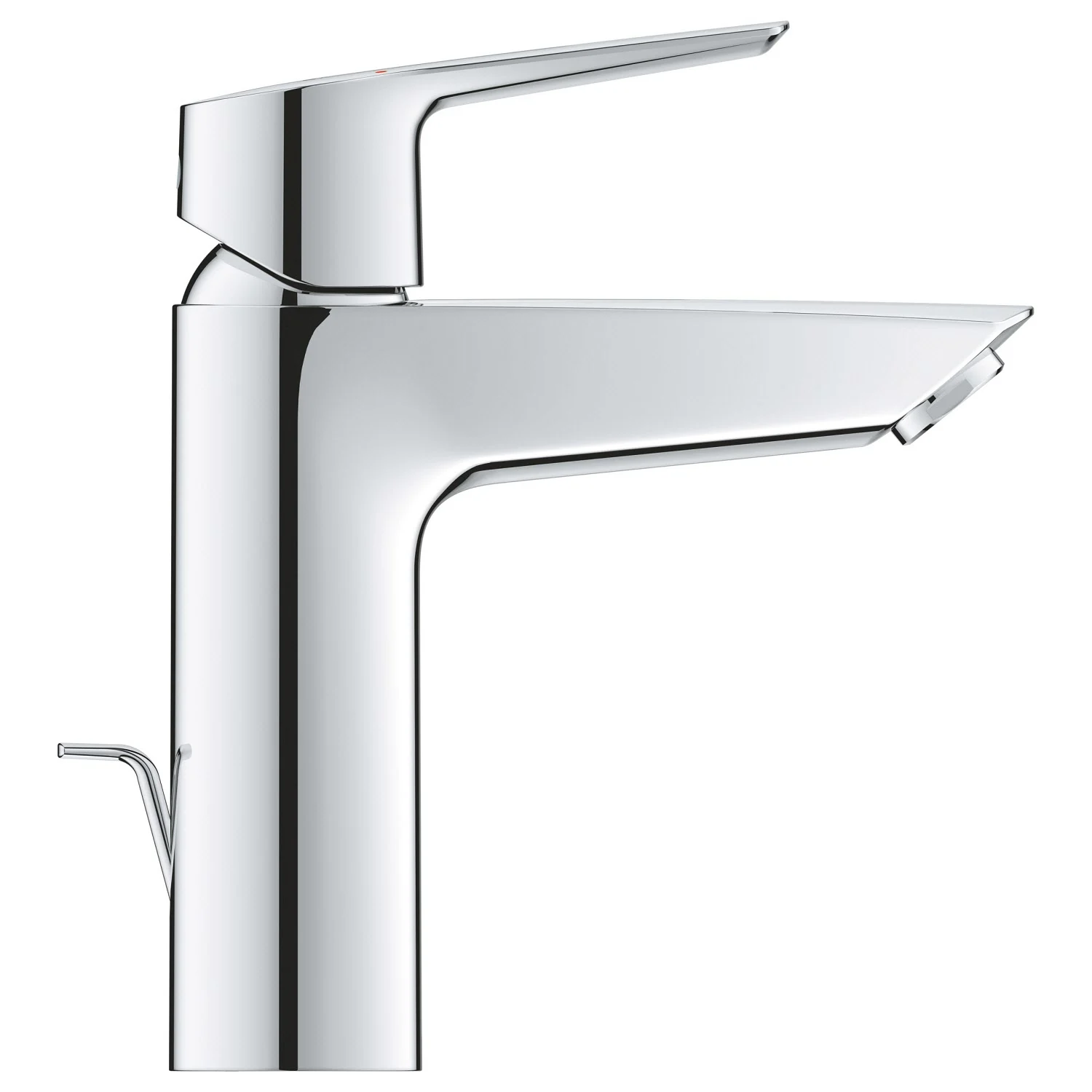 Wycięta bateria umywalkowa w widoku z boku, Grohe