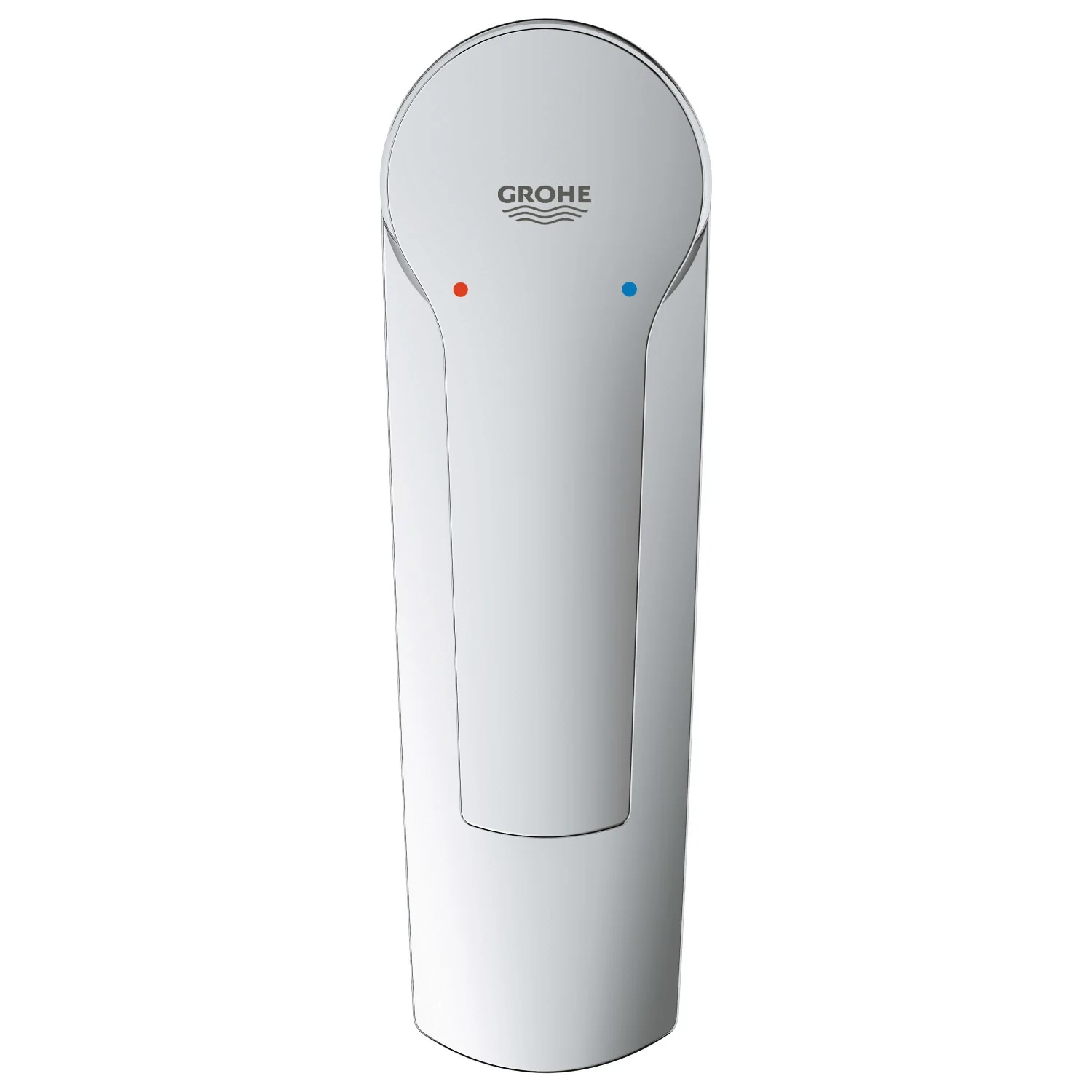 Chromowana bateria umywalkowa widok z góry, Grohe