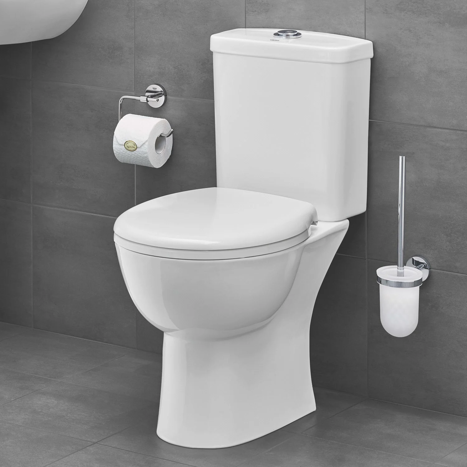 GROHE Bau Keramik Stand-Tiefspül-WC Set Bild 2