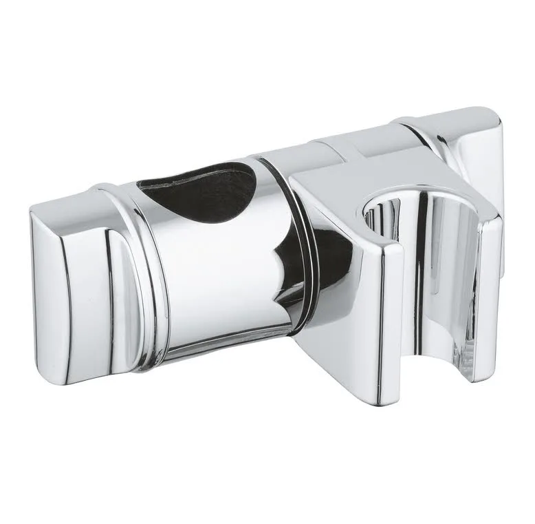 Chromowany element ślizgowy w widoku z przodu, Grohe