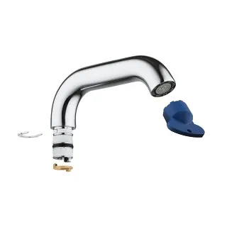 Chromowany wylewka kranu z akcesoriami, Grohe