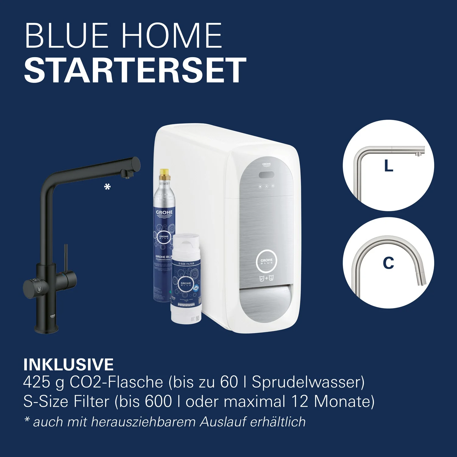 GROHE Blue Home Starter Kit C-Auslauf Bild 11