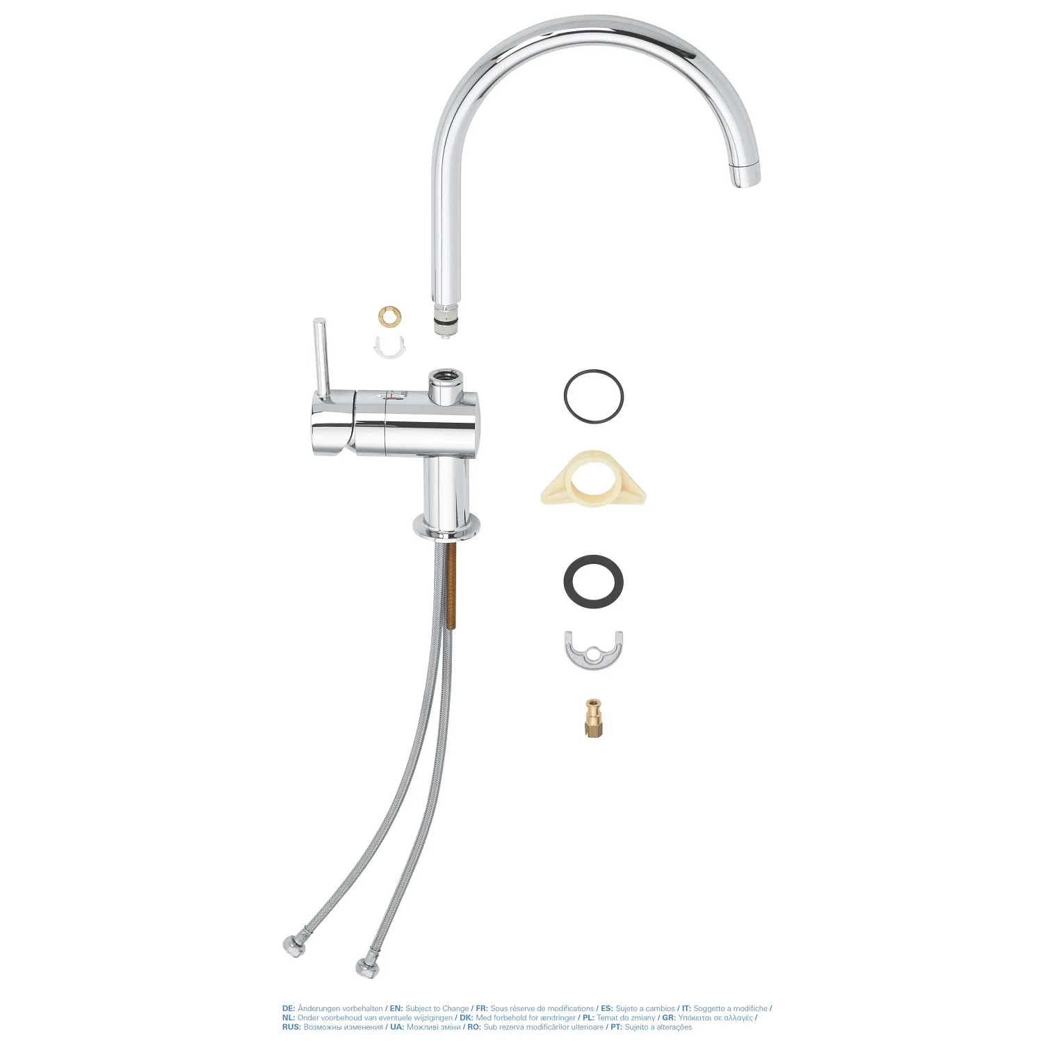 GROHE Minta Einhand-Spültischbatterie, DN 15 Bild 6