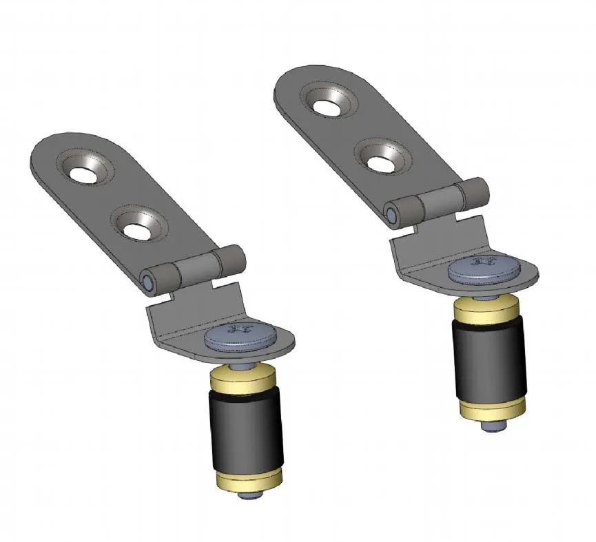Hamberger Ersatz-Befestigungssatz für Urinal Deckel Mediano 516976