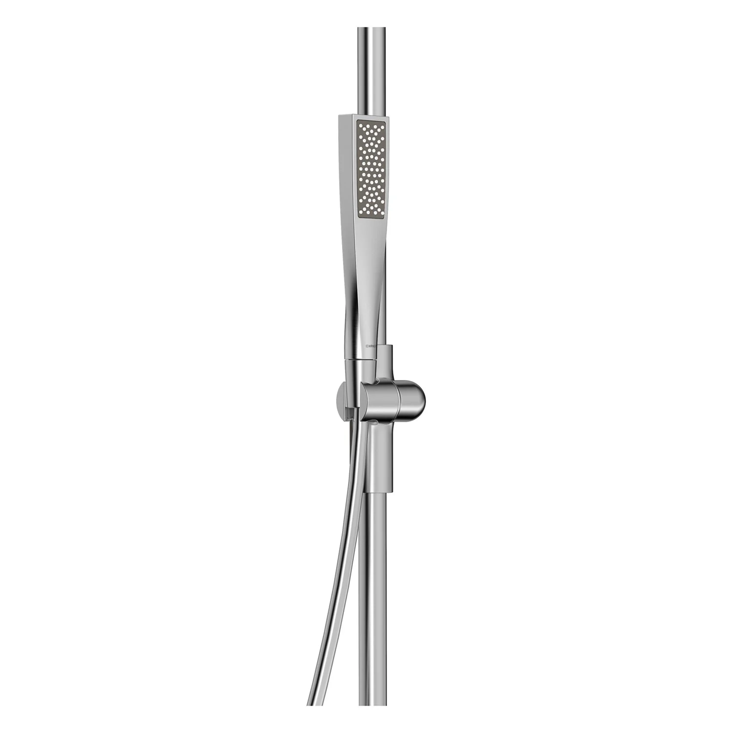 Hansa HANSAAURELIA Duschsystem mit Thermostat-Brausebatterie mit Kopfbrause eckig und Stabhandbrause eckig 1-strahlig Bild 8