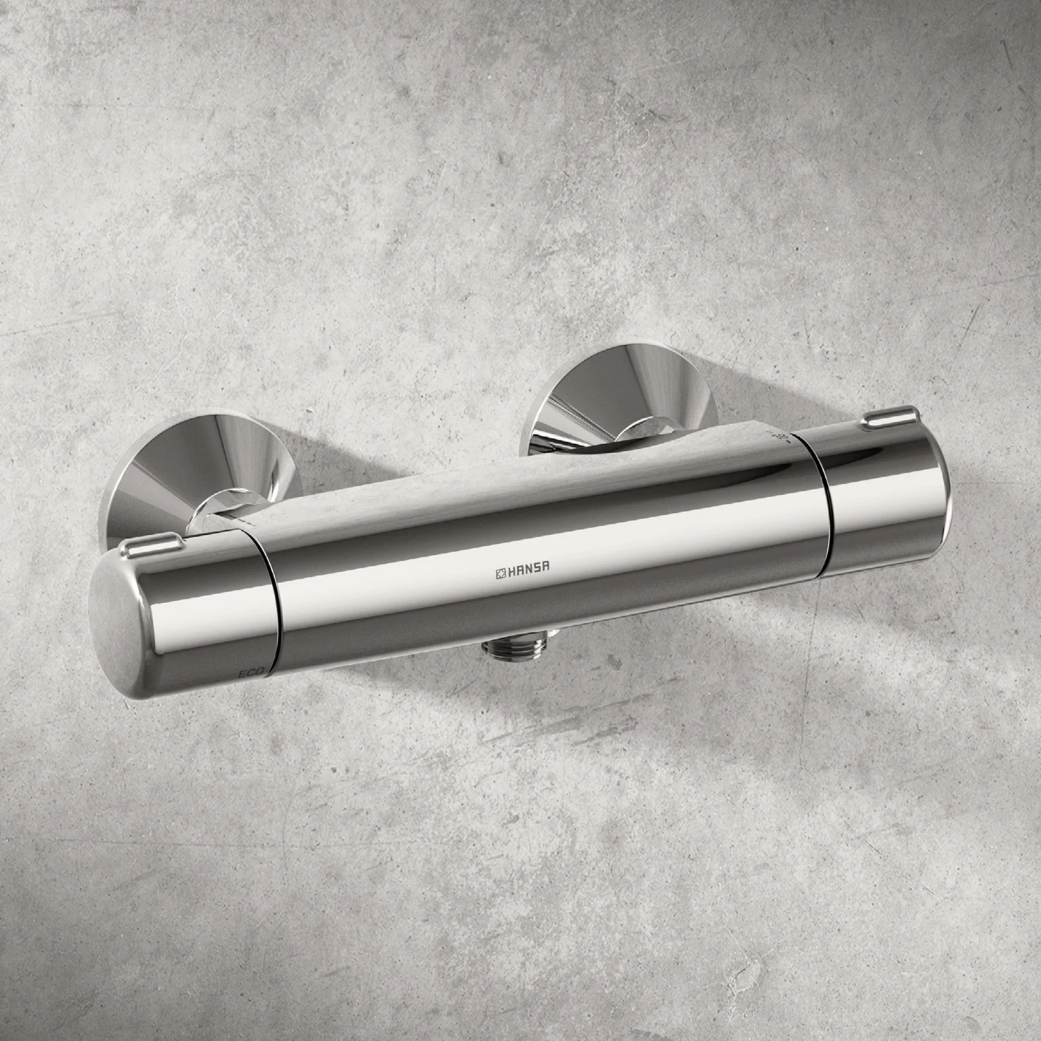 Hansa HANSAMICRA Brause-Thermostat-Batterie AP