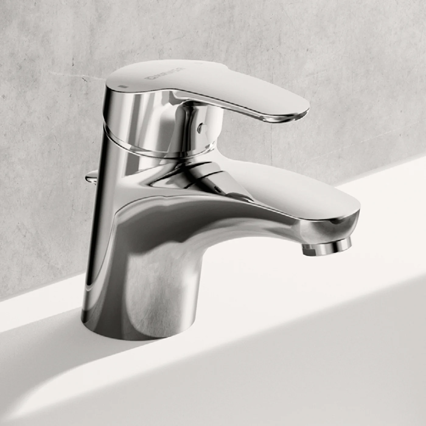 Hansa HANSAMIX Waschtisch-Einhand-Einlochbatte