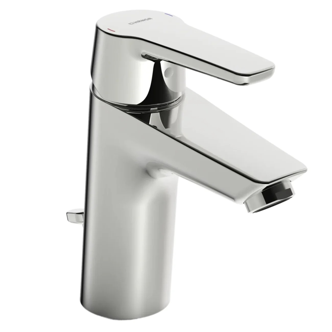 Hansa HANSAPOLO XL Waschtisch-Einhand-Einlochbatterie mit Ablaufgarnitur Bild 2