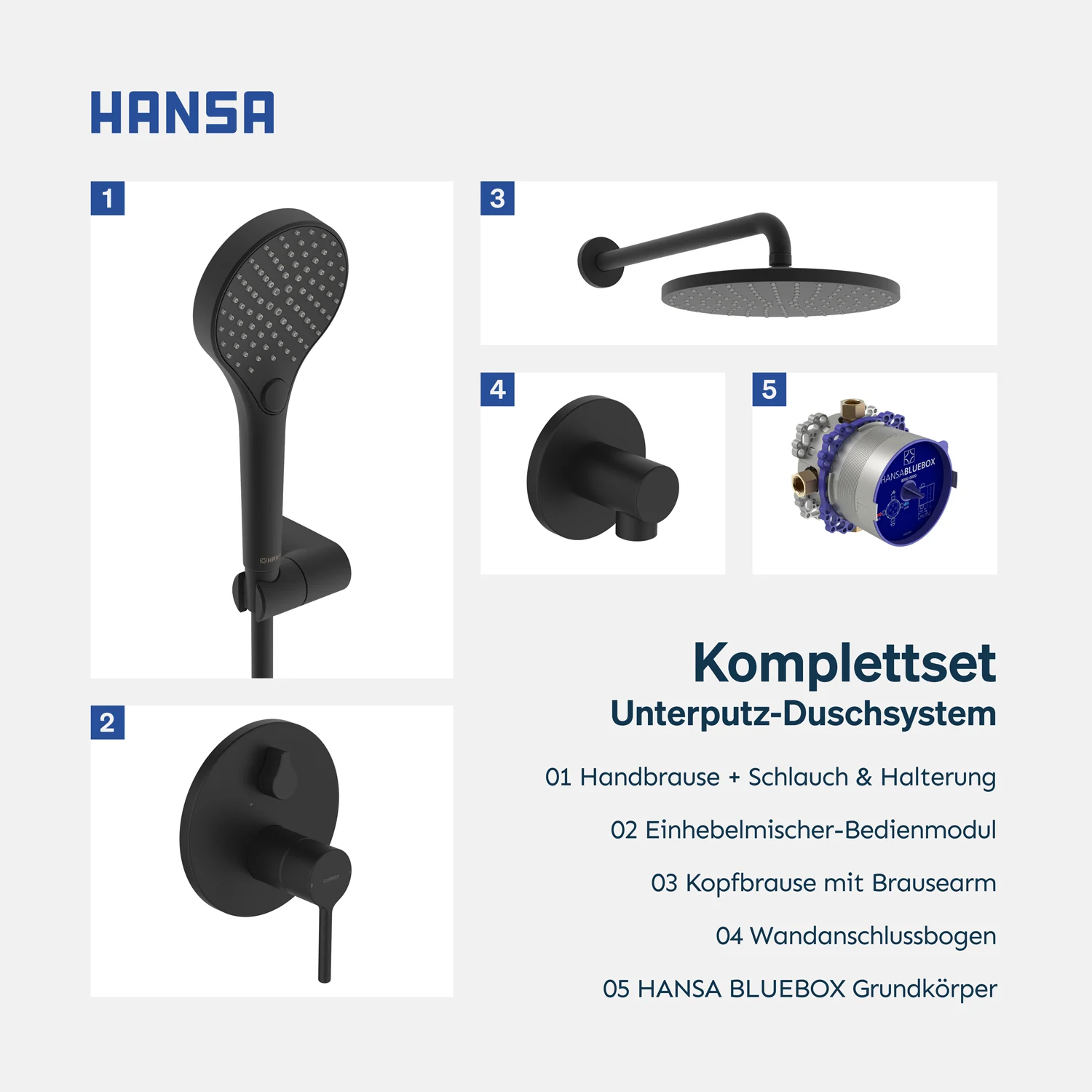 Hansa HANSAVANTIS Duschsystem Komplettset Bild 2