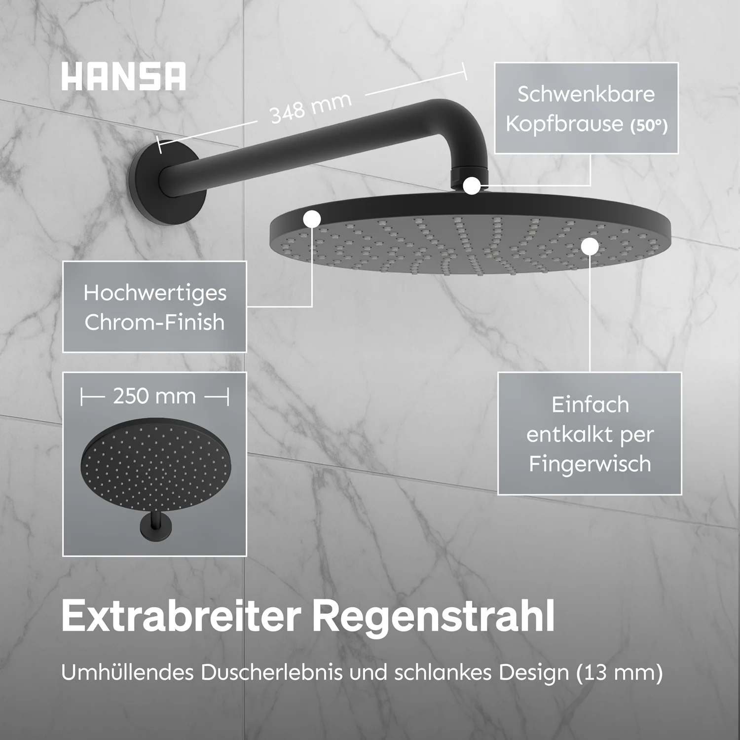 Hansa HANSAVANTIS Duschsystem Komplettset Bild 4