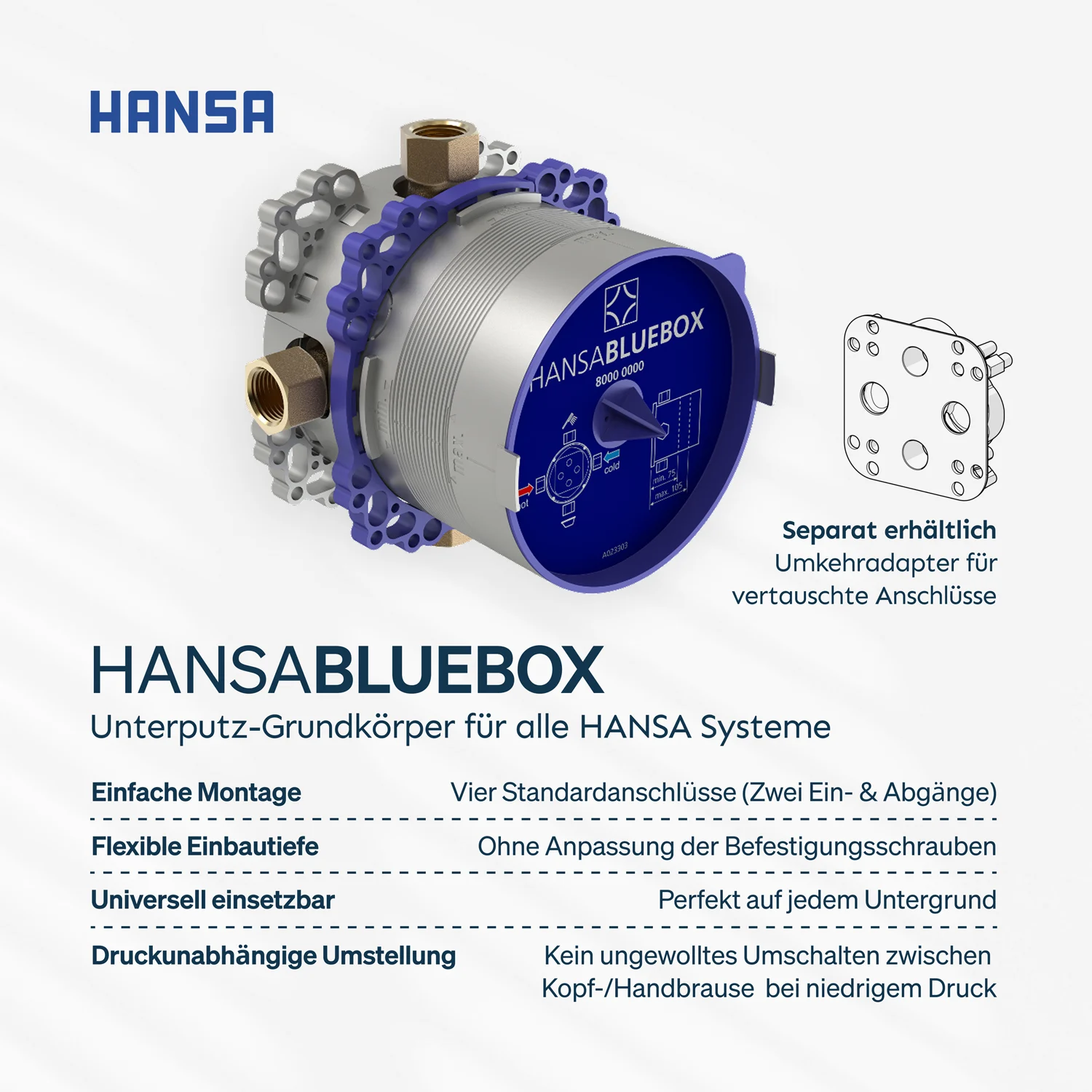 Hansa HANSAVANTIS Duschsystem Komplettset Bild 8