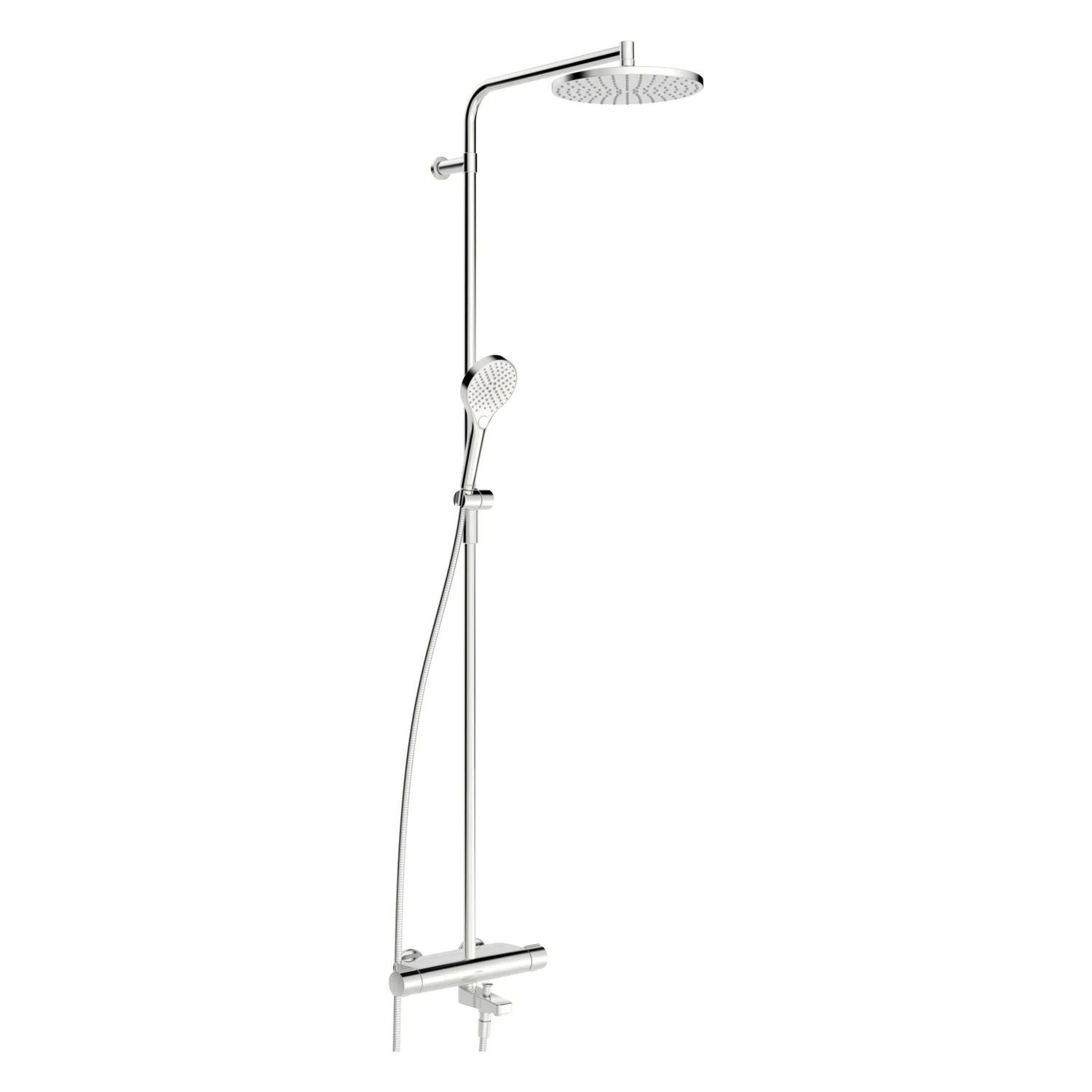Hansa HANSAVIVA Regenbrause-Duscharmatur mit Thermostat